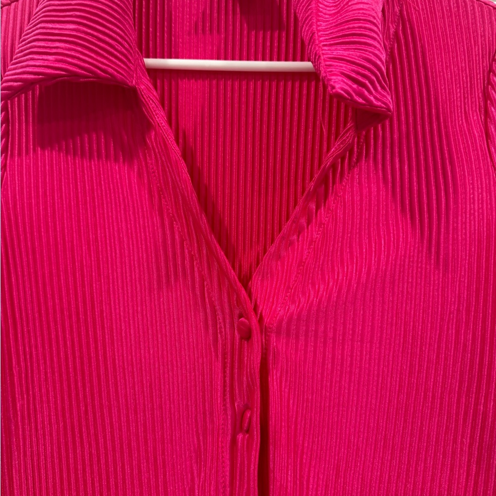 Hot pink long sleeve - Picture 3 of 4